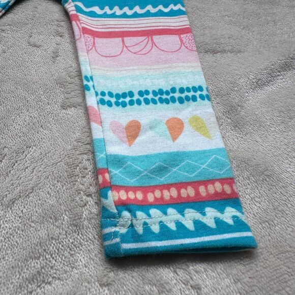 Emerald August Baby Girl 0-3 Months Heart and See Blue/Pink Leggings Pants New - Picture 2 of 6